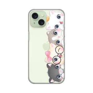 Maska Silikonska Print Skin za iPhone 15 6.1 Cats