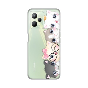 Maska Silikonska Print Skin za Realme C35 Cats