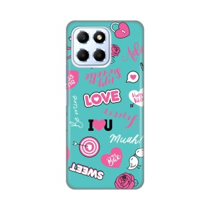 Maska Silikonska Print za Honor X6 Love
