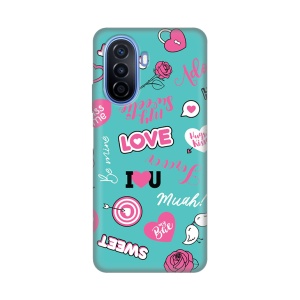Maska Silikonska Print za Huawei Y70/Y70 Plus Love