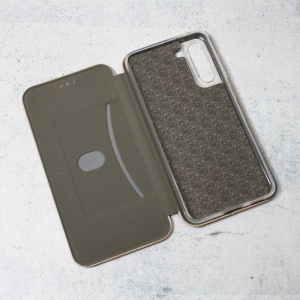 Maska Teracell Flip Cover za Samsung G990 Galaxy S21 FE zlatna - Img 3