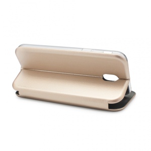 Maska Teracell Flip Cover za Samsung J330F Galaxy J3 2017 (EU) zlatna - Img 2