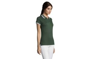 PASADENA WOMEN ženska polo majica sa kratkim rukavima - tamno zelena, XXL - Img 2