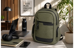 PEPE JEANS DORKING ranac za laptop - khaki - Img 11