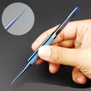 Pinceta prava Bluet Titanium 0,1mm - Img 2