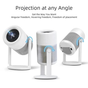 Projektor Zeus N1 PRO FHD 1920X1080/LED LCD/5000 LUM(200 ANSI)/WiFi/mirac/HDMI/USB/zvuč/Andr 11 - Img 3