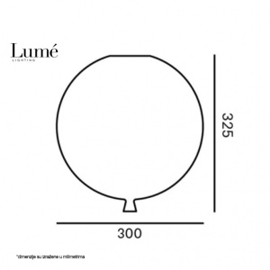 REGINA 18 ZIDNA LAMPA PLAVA - Img 2