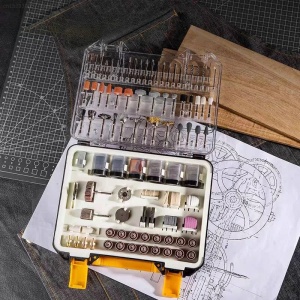 Set alata za ceonu brusilicu (mini graver) DL6397 - Img 3