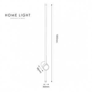 SOLEA 54 ZIDNA LAMPA 12W 3000K ZLATO - Img 4