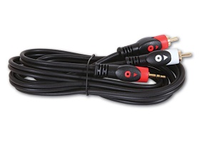 STEREO banana - 2 RCA kabl 5 m