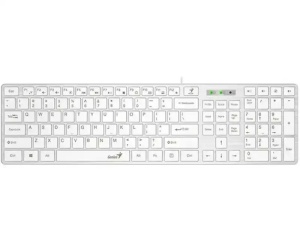 Tastatura Genius SlimStar 126 USB YU Bela