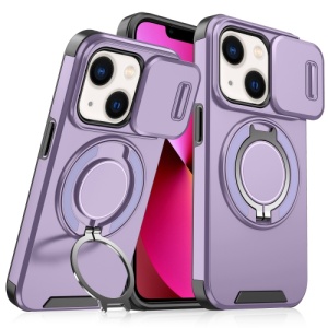 Torbica CamShield Ring stand za iPhone 14 6.1 ljubicasta - Img 1