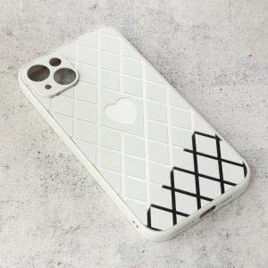 Torbica Diamond Heart za iPhone 14 Plus 6.7 bela - Img 1