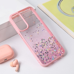 Torbica Frame Glitter za Samsung A256B Galaxy A25 roze - Img 1