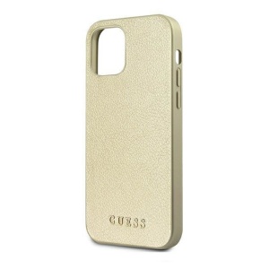 Torbica Guess Hc PC/TPU Iridescent za iPhone 12/12 Pro 6.1 zlatna (GUHCP12MIGLGO) - Img 3