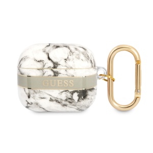 Torbica Guess za Airpods 3 TPU siva (GUA3HCHMAG) - Img 1