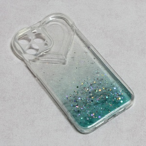Torbica Heart Glitter za iPhone 13 Pro Max 6.7 mint - Img 1