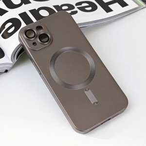 Torbica Magsafe Chrome za iPhone 14 6.1 siva - Img 1