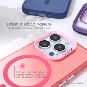 Torbica Magsafe Clear za iPhone 13 Pro Max 6.7 srebrna - Img 2