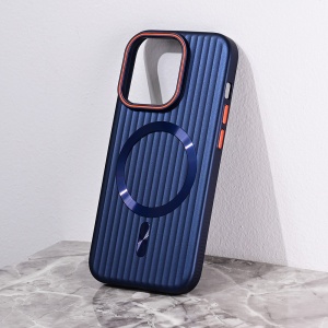 Torbica Magsafe Stripe za iPhone 13 Pro 6.1 plava - Img 1