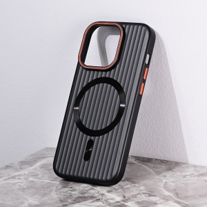 Torbica Magsafe Stripe za iPhone 14 Pro 6.1 crna - Img 1