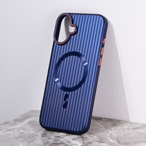 Torbica Magsafe Stripe za iPhone 16 Plus 6.7 plava - Img 1