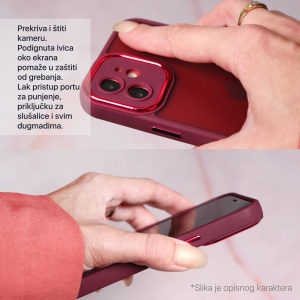 Torbica Shining Camera za Xiaomi Redmi Note 13 Pro 5G (EU) crvena - Img 3