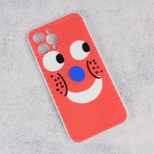 Torbica Smile face za iPhone 12 Pro Max 6.7 crvena - Img 1