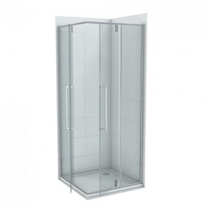 Tuš kabina COPEN ABSOLUT 90x90x200cm staklo 6mm providno sa pivot vratima - Img 2