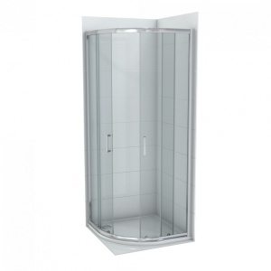 Tuš kabina COPEN ATLAS R90x195cm staklo 6mm providno - Img 2