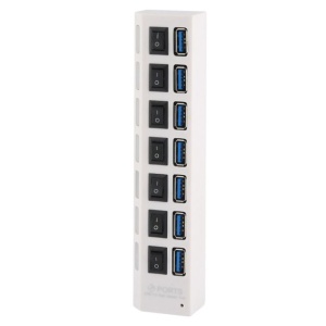 USB 3.0 HUB 7 portova JWD-U37 beli - Img 2