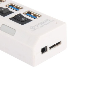 USB 3.0 HUB 7 portova JWD-U37 beli - Img 4