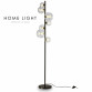 Vesta 601 podna lampa 7G9 crna
