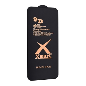 Zastitno Staklo Tempered glass X mart 9D za iPhone 16 Plus 6.7 - Img 1