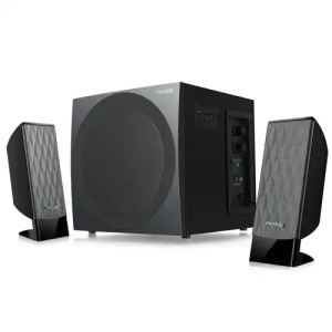 Zvučnici Microlab M300U 2.1 38W USB FM drveni - Img 2