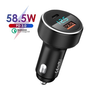 Автомобильное зарядное устройство REMAX Salo Series 58.5W PDHQC Быстрая зарядка RCC215