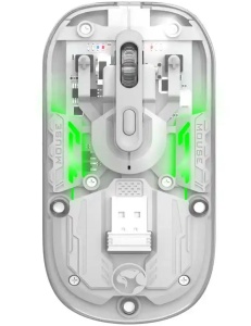 Бежичная игровая мышь Marvo Prism M808W Transparent