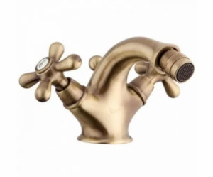Двуручный смеситель для биде EMMEVI DECO из бронзы