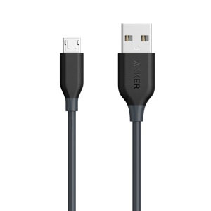Кабель для передачи данных ANKER PowerLine micro USB черный 1,8 м