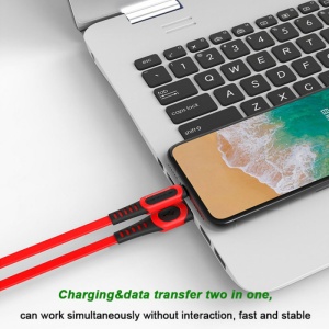 Кабель для передачи данных KONFULON DC01C micro USB белый 2м - Img 3