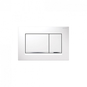 Кнопка Geberit SIGMA30, белый глянец - Img 2