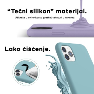 Летний цветной чехол для Samsung A136B/A047F Galaxy A13 5G/A04s оливково-зеленый - Img 3