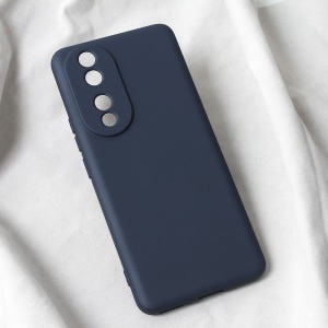 Мягкий бархатный чехол Teracell для Honor 90 темно-синий