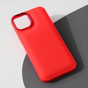 Мягкий чехол-подушка для iPhone 14 6.1 красный