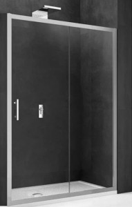 Раздвижная дверь SENSI 120x195 см, прозрачное стекло 6 мм
