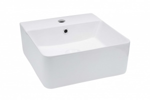 Раковина накладная MINOTTI 400x425x155 с отверстием под смеситель - Img 2