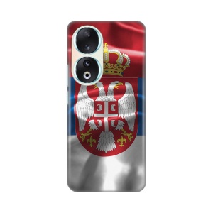 Силиконовый чехол с принтом для Honor 90 SRB
