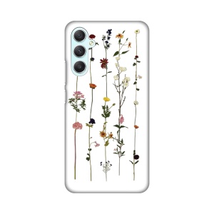 Силиконовый чехол с принтом для Samsung A346B Galaxy A34 5G Flower