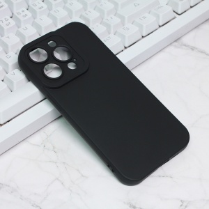 Силиконовый чехол Pro Camera для iPhone 14 Pro 6.1, черный