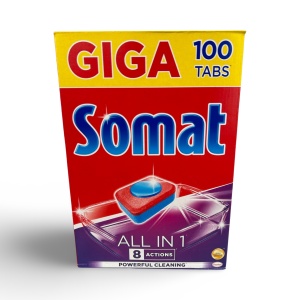 Таблетки для машинной стирки Somat 100/1